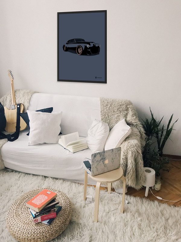PIXELSWELES Muscle car poster